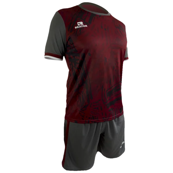 Uniforme Rojo-Gris